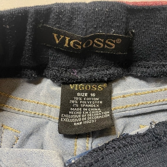 Girls Vigoss size 16 the Malibu mid length jean shorts - Picture 5 of 6